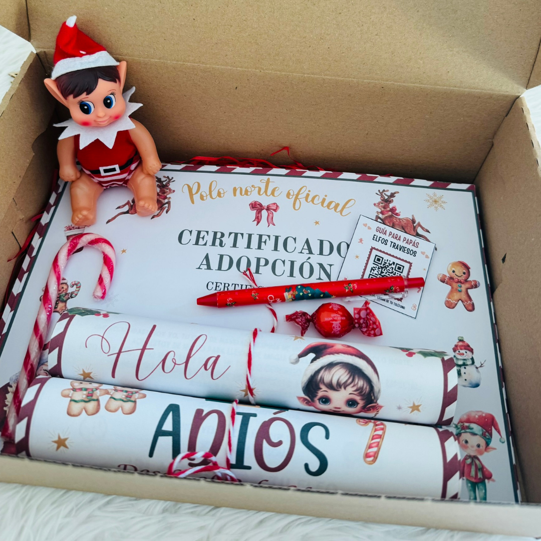 Pack baby elf 2 año ayudante elfo travieso
