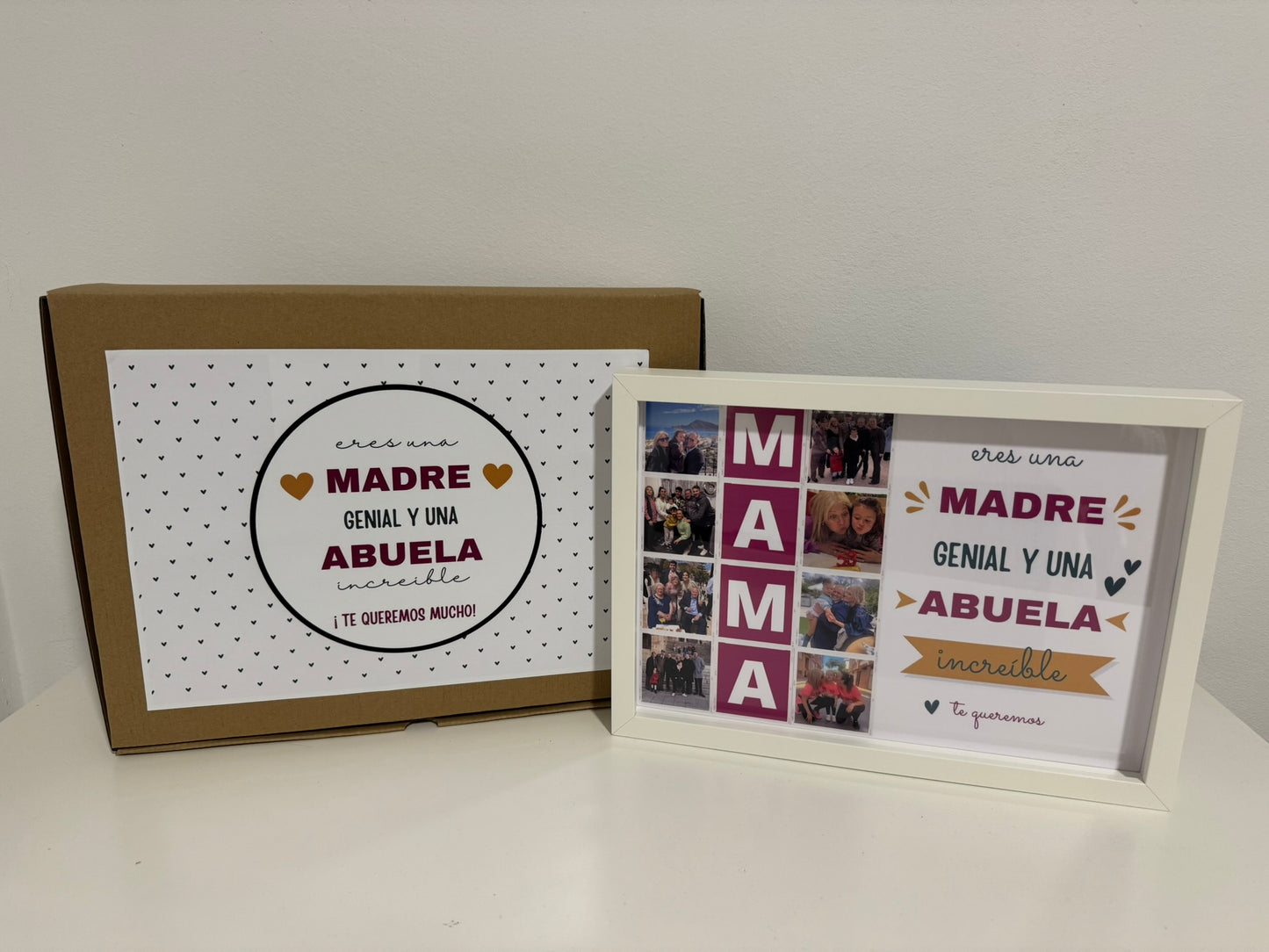 Lámina personalizada "Eres una madre genial y una abuela increíble"