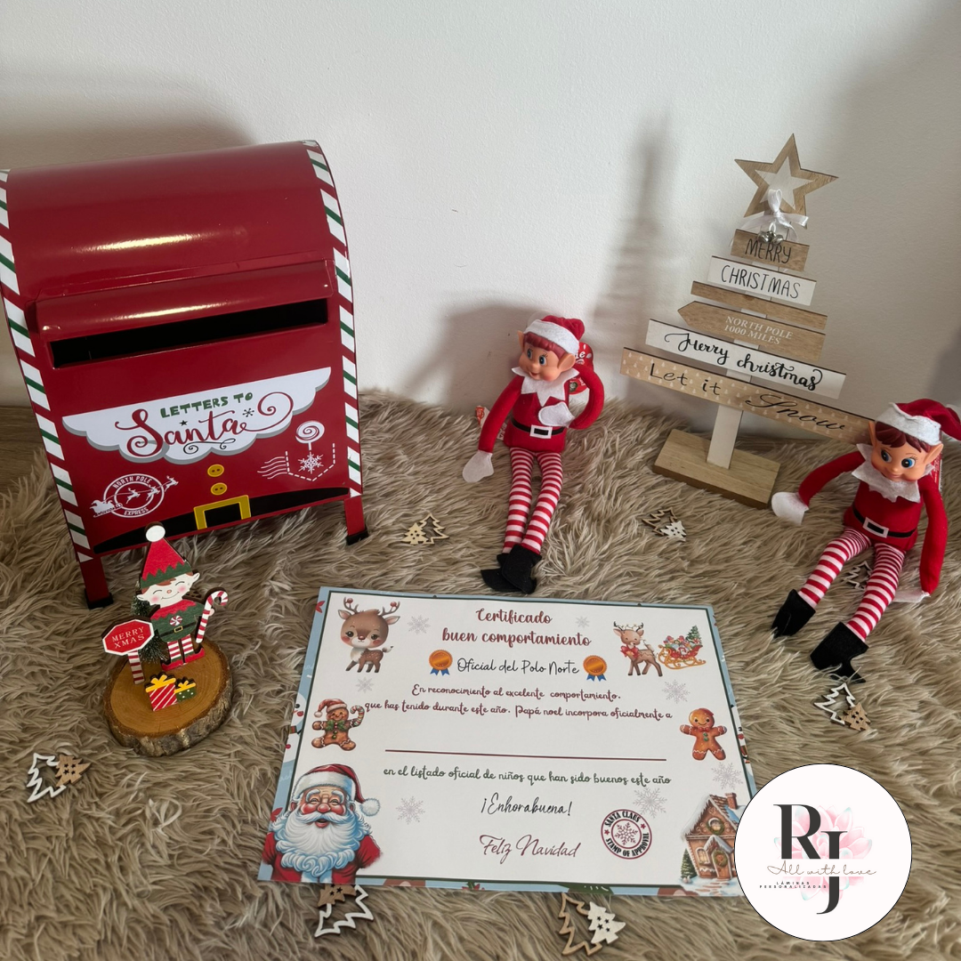 Pack baby elf 2 año ayudante elfo travieso