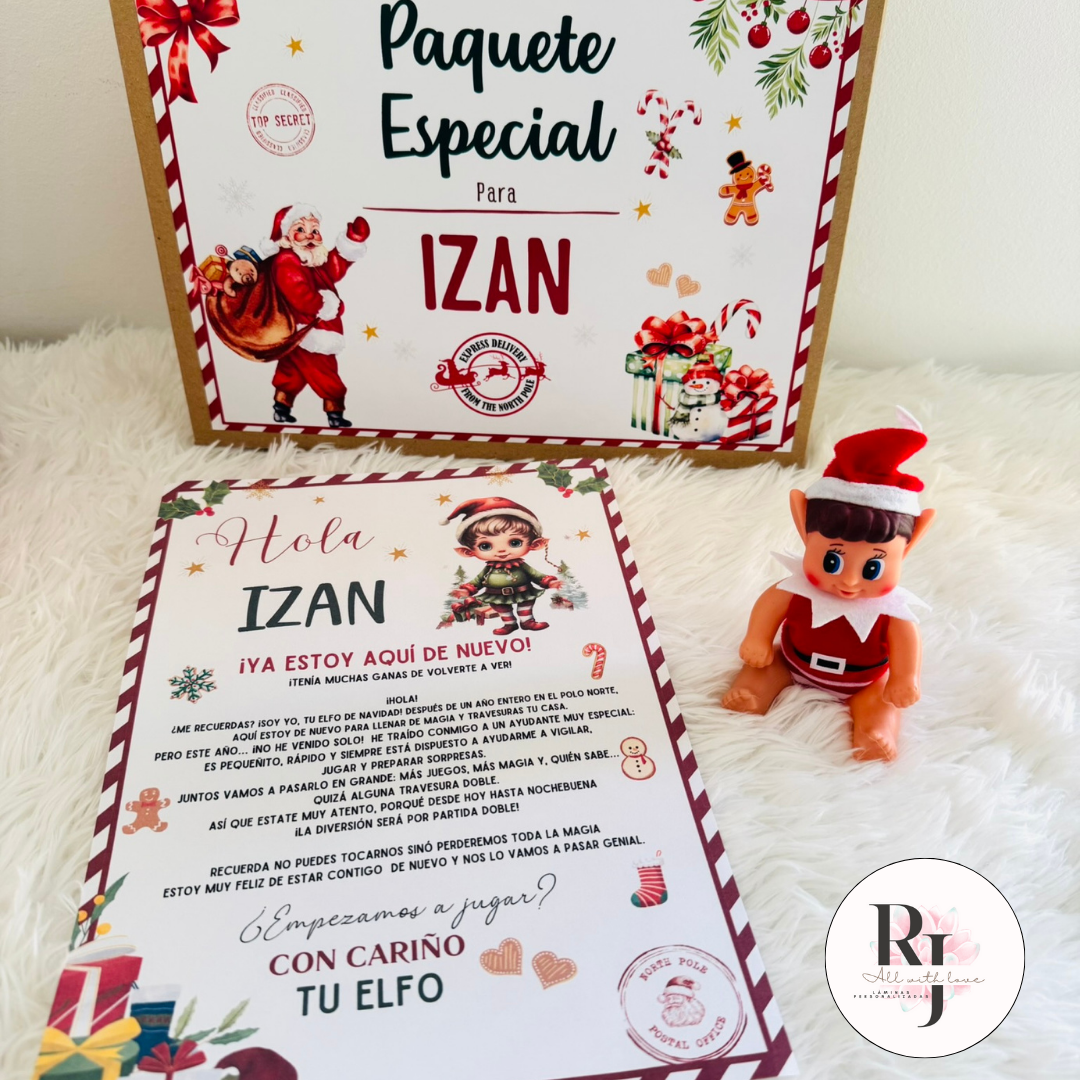Pack Baby Elf 2º año- Ayudante del Elfo travieso