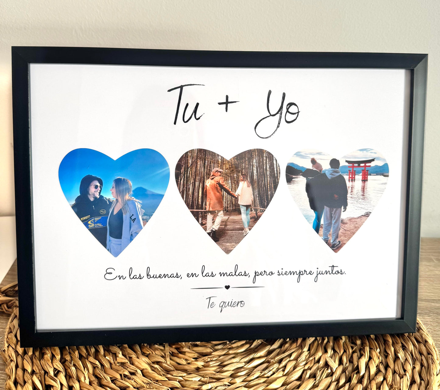 Lámina personalizada pareja " Tu & Yo"