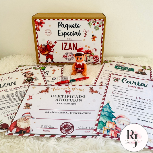 Pack baby elf 2 año ayudante elfo travieso