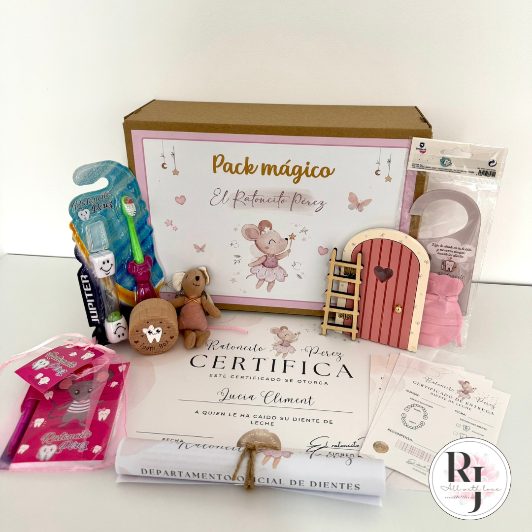 Pack Ratoncito Pérez Personalizado Completo