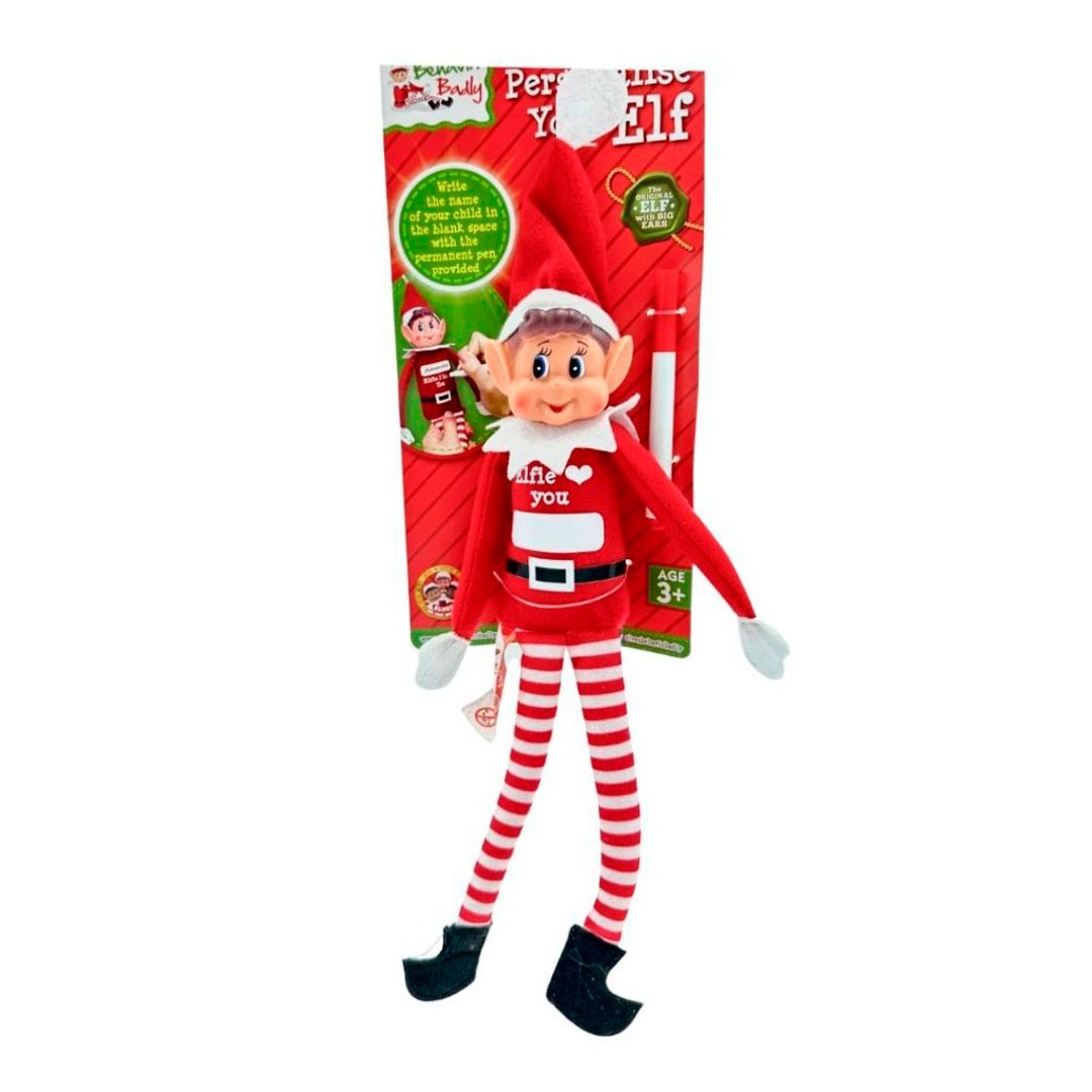Elfo Personalizable con bolígrafo de Elves Behavin Badly!
