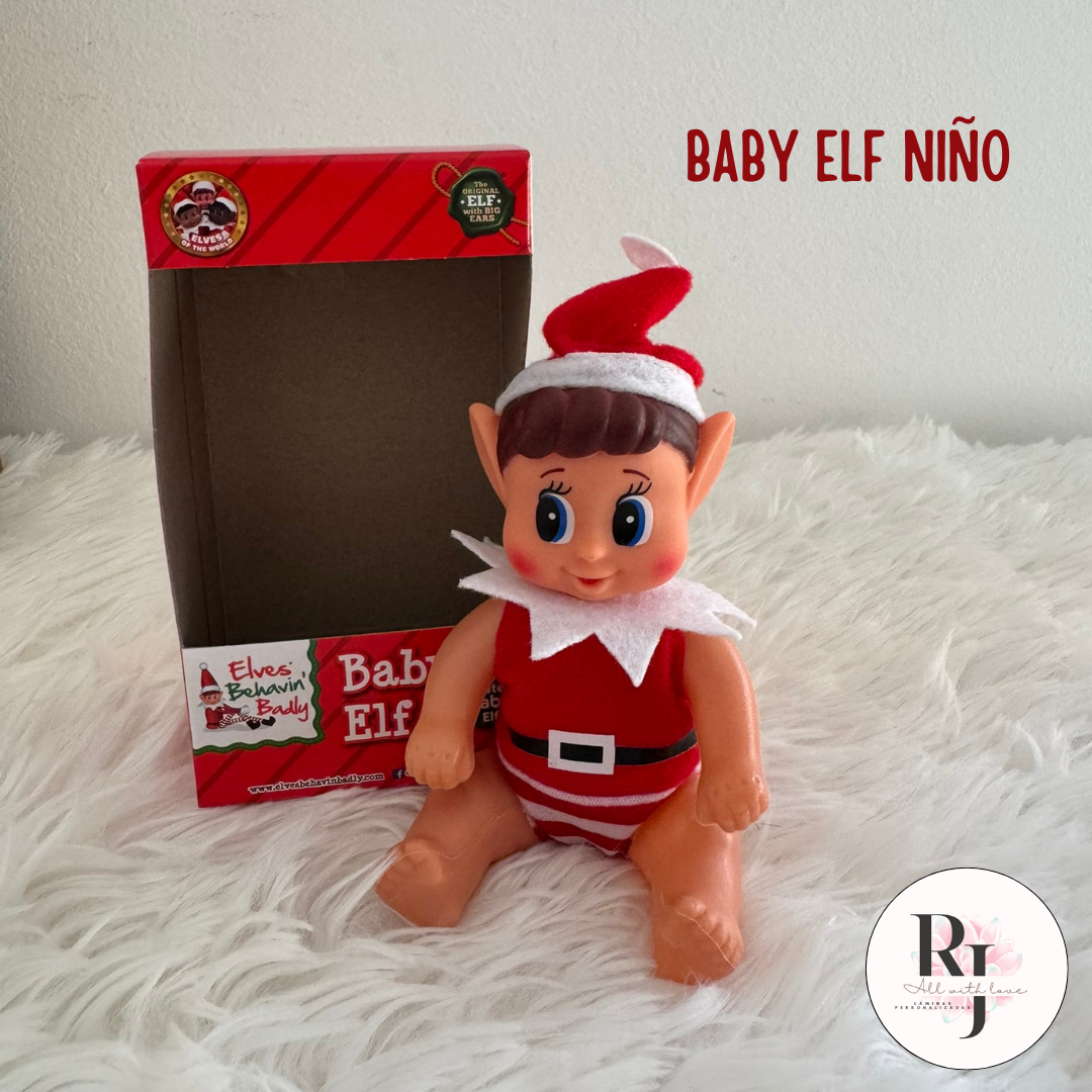 Pack baby elf 2 año ayudante elfo travieso