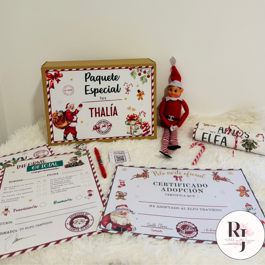 Pack baby elf 2 año ayudante elfo travieso