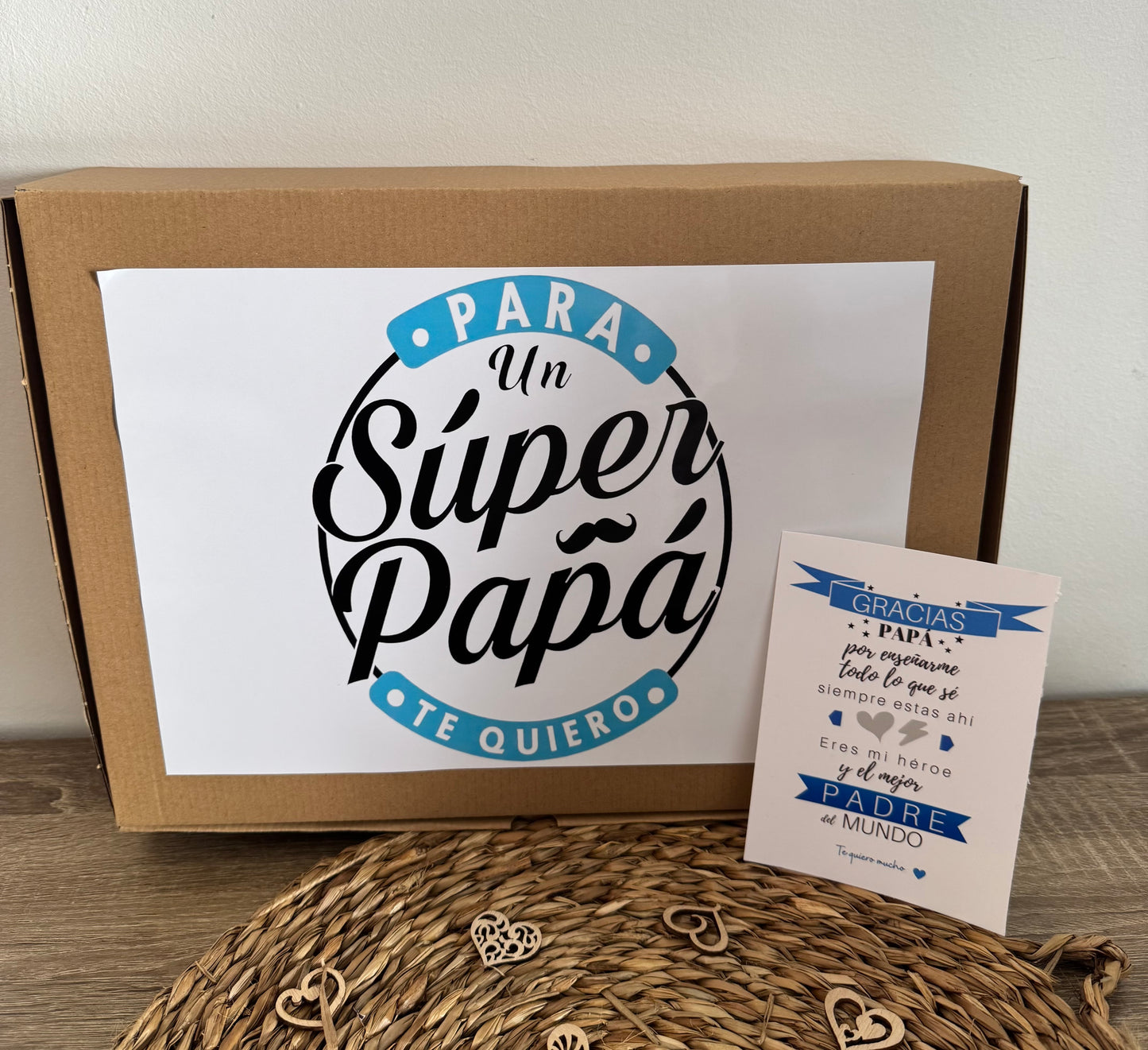 Lámina personalizada  papá "este año estaré en la barriguita de mami"