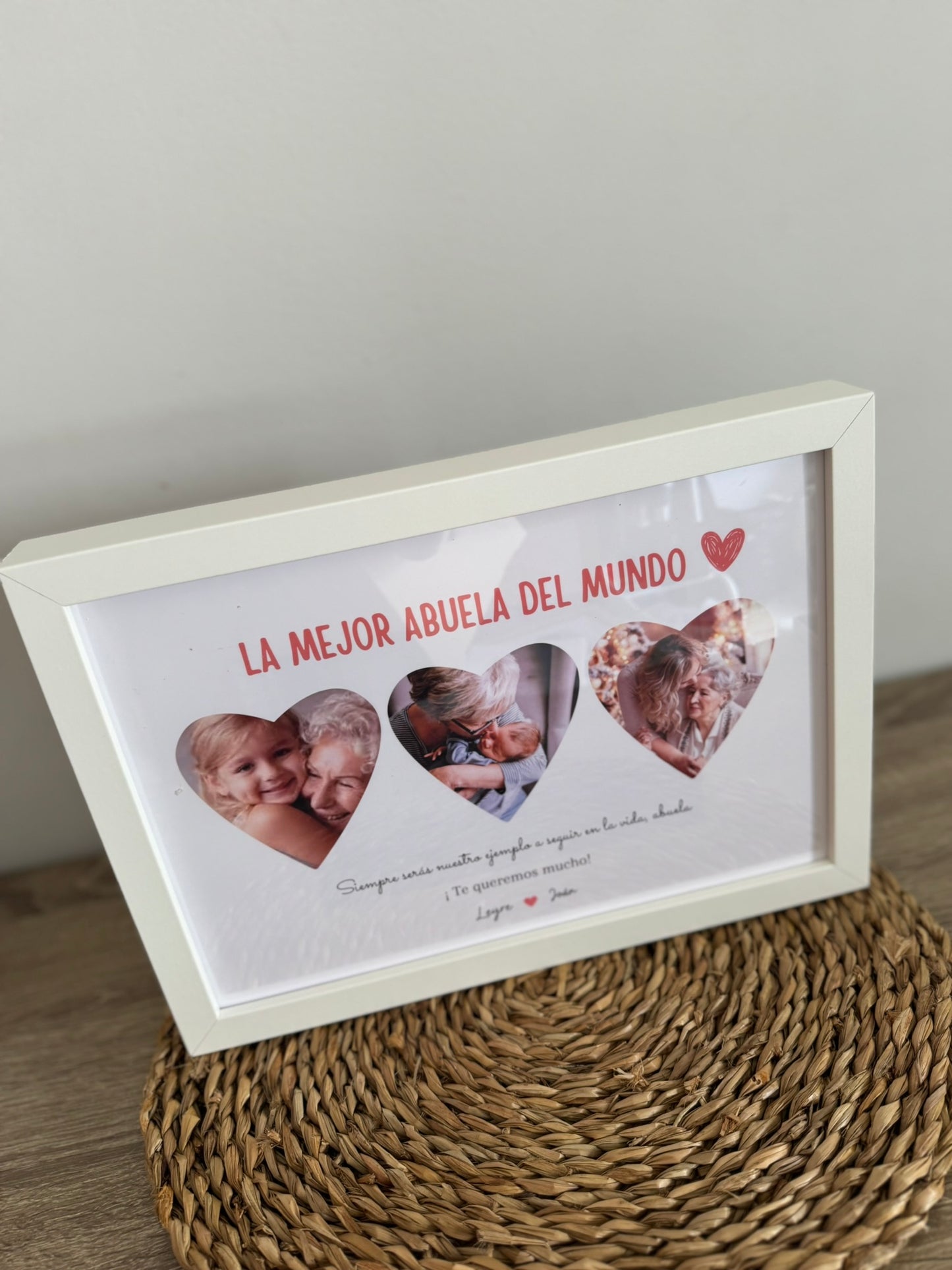 Lámina personalizada "La mejor abuela la tengo yo"