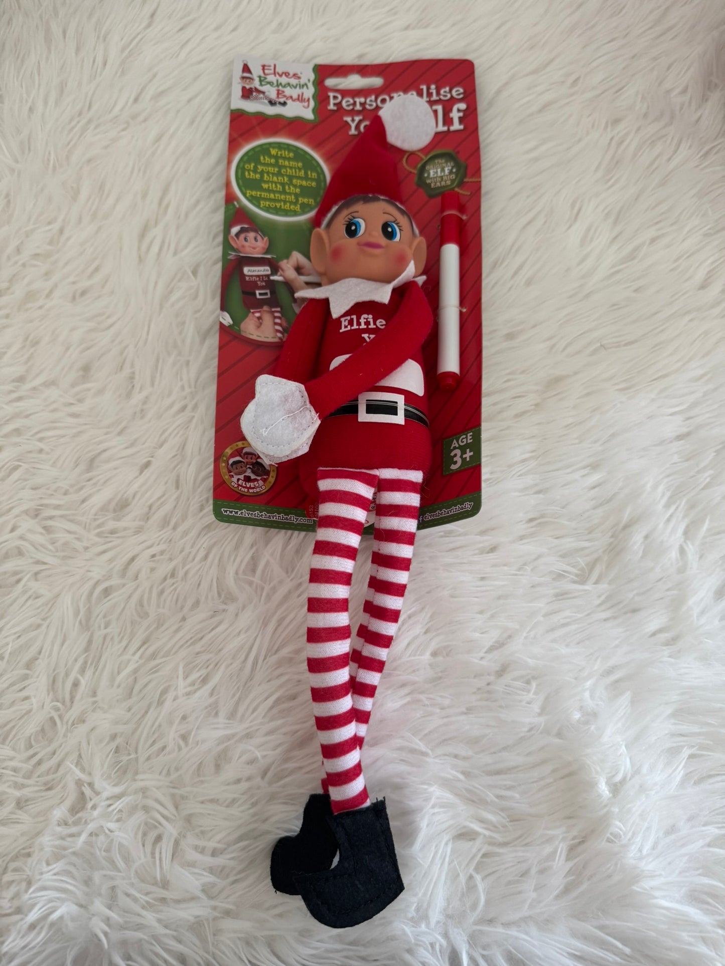 Elfo Personalizable con bolígrafo de Elves Behavin Badly