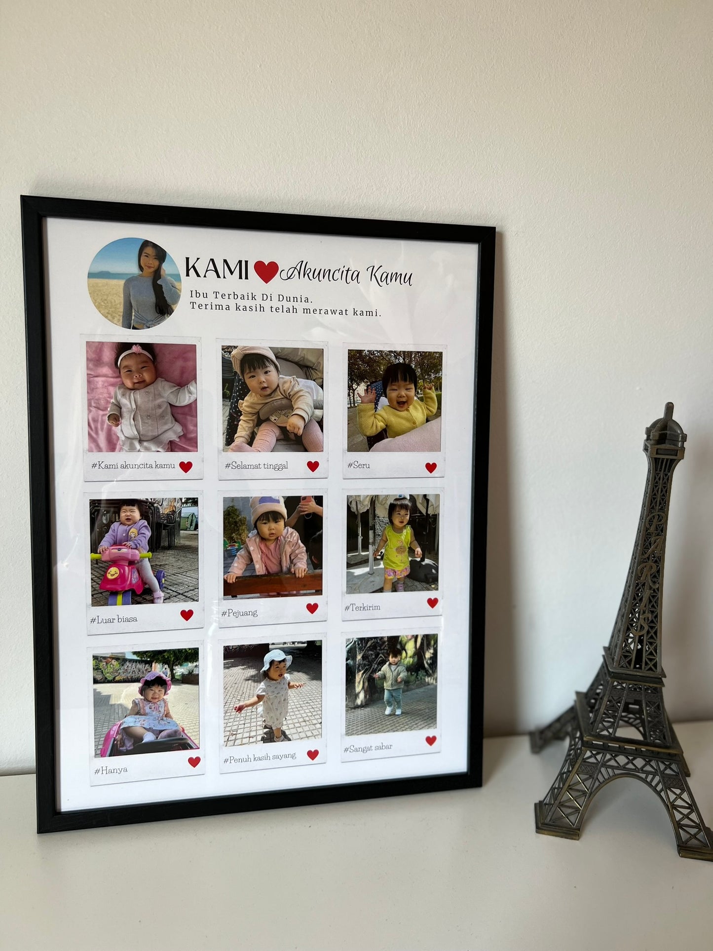 Lámina personalizada mamá "Te quiero"