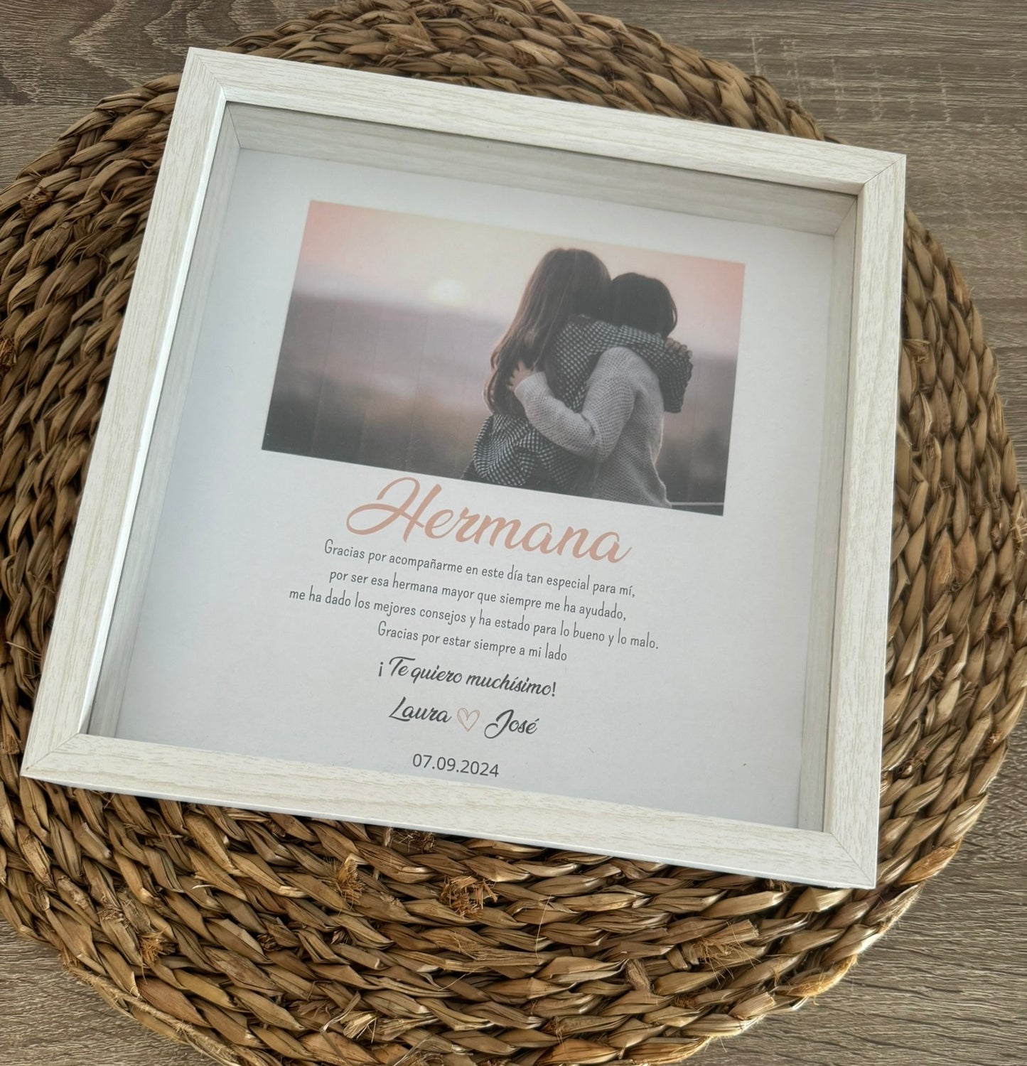 Cuadro hermana boda