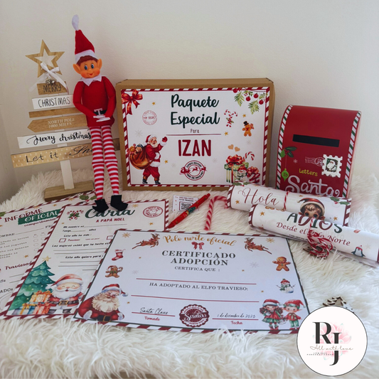 Pack elfo travieso navidad 