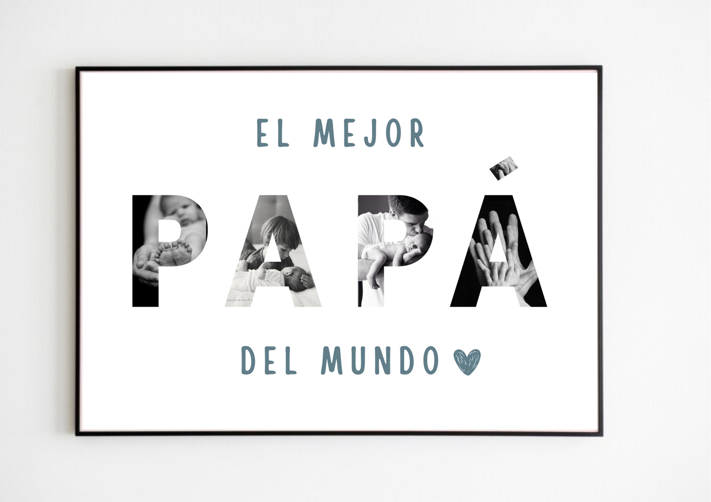 Lámina personalizada "El mejor papá del mundo"