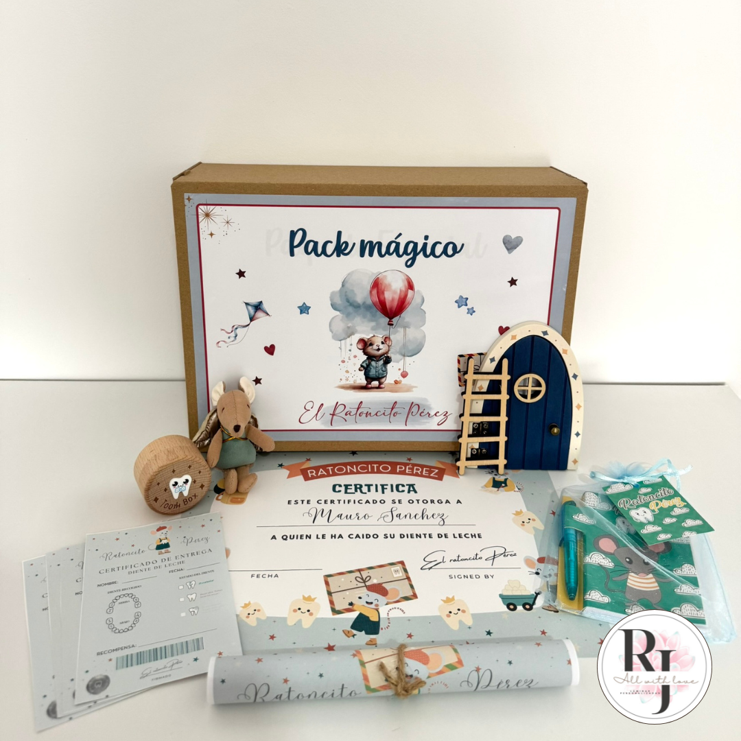 pack caja ratoncito pérez