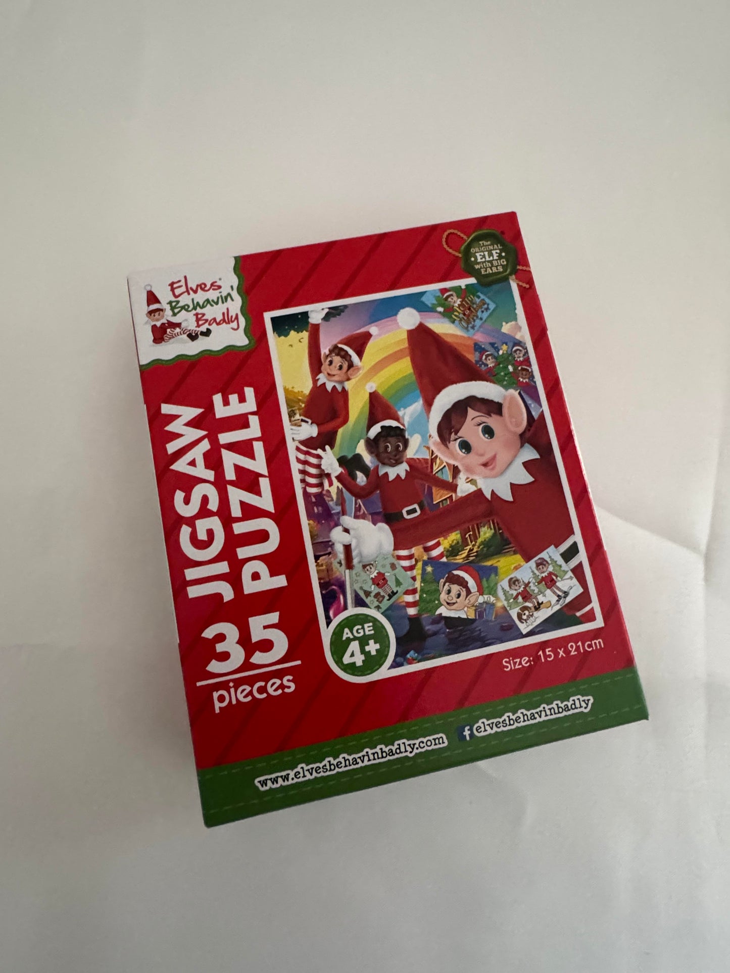 Pack Elfo Travieso + Puzzle+ Pinturas