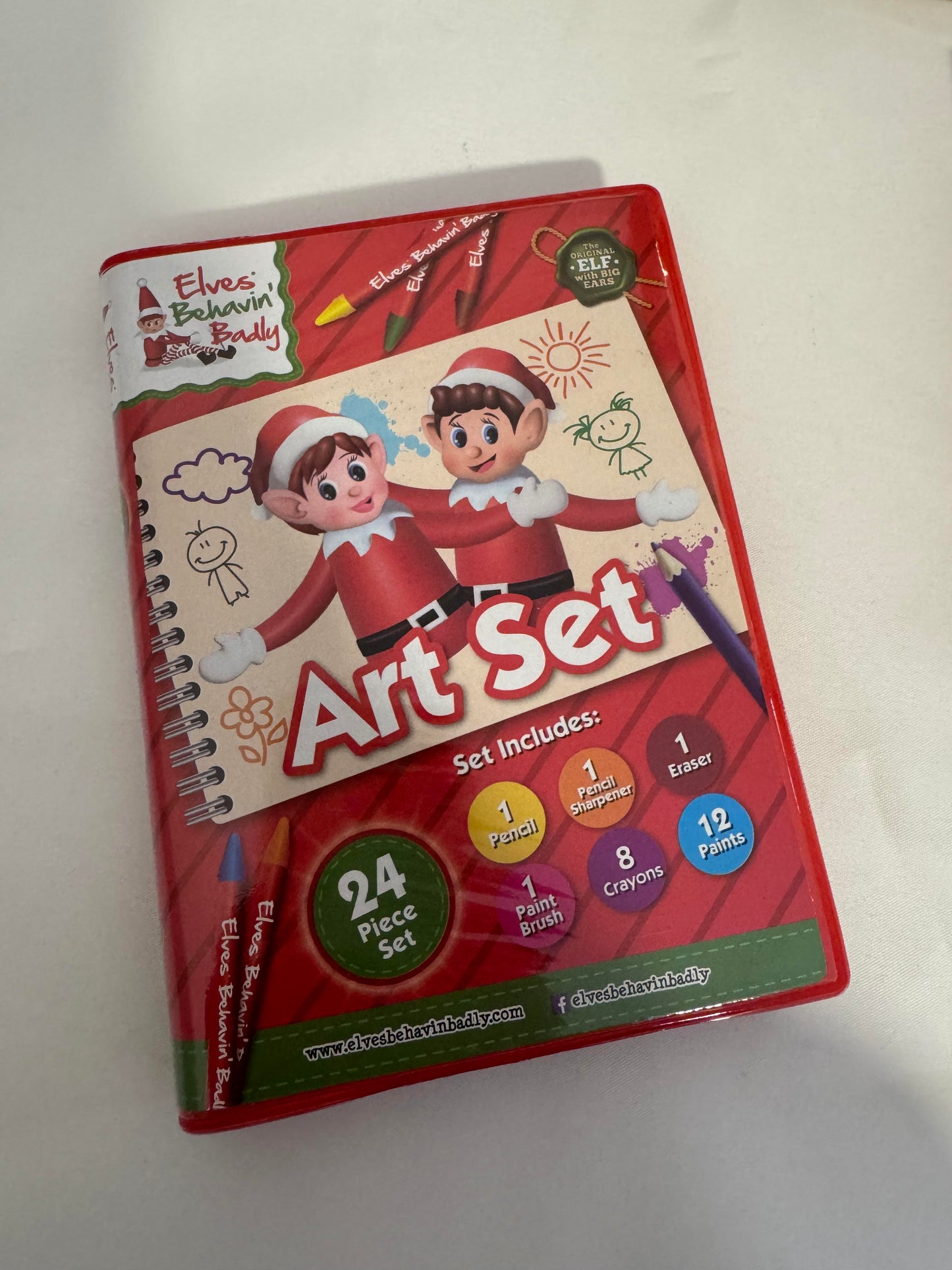 Pack Elfo Travieso + Puzzle+ Pinturas